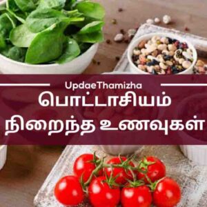 பொட்டாசியம் நிறைந்த உணவுகள் Potassium Rich Food in Tamil